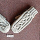 Knitted alpaca mittens 'Braid'. Mittens. marishino. My Livemaster. Фото №6