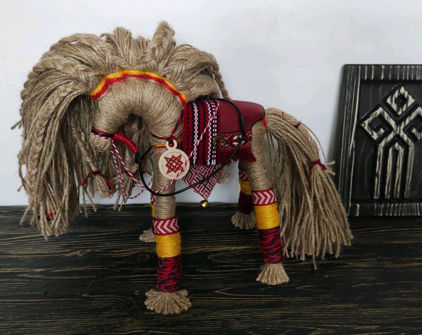 Кукла-оберег «Солнечный конь» – заказать на Ярмарке Мастеров – GKIXNRU ...