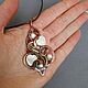 Pendant hearts copper wire wrap. Pendant. selenawirejewelry. Online shopping on My Livemaster.  Фото №2