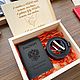 Подарок мужчине. Ремень + обложка на паспорт из кожи. Ремни. Мастерская подарков Эфир. Интернет-магазин Ярмарка Мастеров.  Фото №2