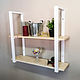 Open two-tier wall shelf in the Scandinavian style. Shelves. dekor-tseh. Online shopping on My Livemaster.  Фото №2