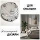 Часы настенные интерьерные бесшумные из эпоксидной смолы ART LITE GREY. Часы классические. Chasy-zerkala-kartiny-panno. Ярмарка Мастеров.  Фото №5
