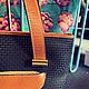 Винтаж: Сумка-тоут Bally of Switzerland из черного ПВХ с отделкой из кожи. Сумки винтажные. Chic bags. Ярмарка Мастеров.  Фото №5