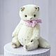 White cat. Teddy Toys. Teddy bears by Olga Belozerova. Online shopping on My Livemaster.  Фото №2