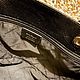 Винтаж: Сумка-тоут из черной кожи со змеиным принтом Salvatore Ferragamo. Сумки винтажные. Chic bags. Ярмарка Мастеров.  Фото №5