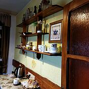 Для дома и интерьера handmade. Livemaster - original item Shelf above the kitchen table Provence. A shelf with a history.. Handmade.