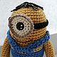Вязаная игрушка Миньон. Мягкие игрушки. Крашенинникова Наталья Юрьевна (krasa). Ярмарка Мастеров.  Фото №6