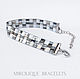 Bracelet thin-gray-white Mirolique Bracelets
