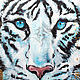 White Tiger interior painting. Pictures. positive picture Helena Gold. My Livemaster. Фото №4