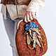 Bag with clasp: felt bag ' Chocolate mix', Clasp Bag, Kamensk-Shahtinskij,  Фото №1