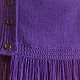 Wrap Me all purple speckled, wool. Ponchos. PeeKaBoo knitwear. Online shopping on My Livemaster.  Фото №2