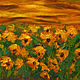 Order Acrylic paintings of a Field of sunflowers. Kind paintings by Irina Belozerova. Livemaster. . Pictures Фото №3