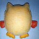 Toy made of felt ' owl - Owl'. Stuffed Toys. Kрамелена - Подарки любимым. My Livemaster. Фото №4