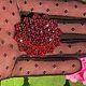 Винтаж: Антикварная брошь/подвеска с чешскими пиропами.Австрия. Броши винтажные. 'Вечные ценности' от Милы. Ярмарка Мастеров.  Фото №5