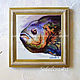 Painting Fish Painting Watercolor Painting with Fish, Pictures, Krasnodar,  Фото №1