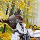 interernaya muñeca: El poeta alce. Interior doll. kovyazinat. Интернет-магазин Ярмарка Мастеров.  Фото №2