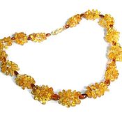 Украшения handmade. Livemaster - original item Baltic Amber necklace beads yellow Amber jewelry handmade. Handmade.