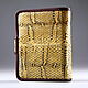 Women's wallet made of snake skin, coin holder on the clasp IMI0007Y. Wallets. CrocShop. Online shopping on My Livemaster.  Фото №2