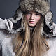 Wolf fur mittens in grey. Mittens. Forestfox. Family Fur Atelier. Online shopping on My Livemaster.  Фото №2