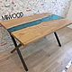 Стол-река. Столы. Mitkin_workshop. Интернет-магазин Ярмарка Мастеров.  Фото №2