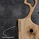 Доска разделочная из массива грецкого ореха. Разделочные доски. Redwoodloft. Интернет-магазин Ярмарка Мастеров.  Фото №2