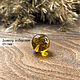 Order Beads ball 12mm made of natural lemon amber with inclusions. LUXAMBER. Livemaster. . Beads1 Фото №3