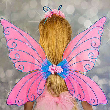 Набор для шитья/для творчества крылья бабочки для карнавального костюма на утренник
