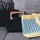 Сумка из рафии шопер RESORT. Сумка-шоппер. Iri-crochet. Ярмарка Мастеров.  Фото №4