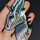 Заказать Брошь ДРАКОН. SEMANTIC BROOCH. Ярмарка Мастеров. . Брошь-булавка Фото №3