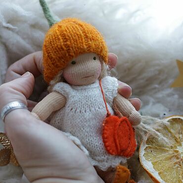 Куклы и игрушки ручной работы. Ярмарка Мастеров - ручная работа Мандаринка. Handmade.