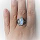 Ring: ' Tonia' - moonstone, silver. Rings. masterskai. My Livemaster. Фото №5