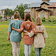 Рубаха "ПЕСНЯ МОЕГО СЕРДЦА". Рубашки. MILOSLAVA FAMILY. Ярмарка Мастеров.  Фото №4