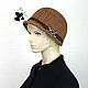 Elegant women's hat ' Slouch'. Hats1. Mishan (mishan). My Livemaster. Фото №4