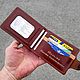 Портмоне для автодокументов и денег "Сириус-4". Портмоне. Андрей Иванович Порфиненко. Ярмарка Мастеров.  Фото №10