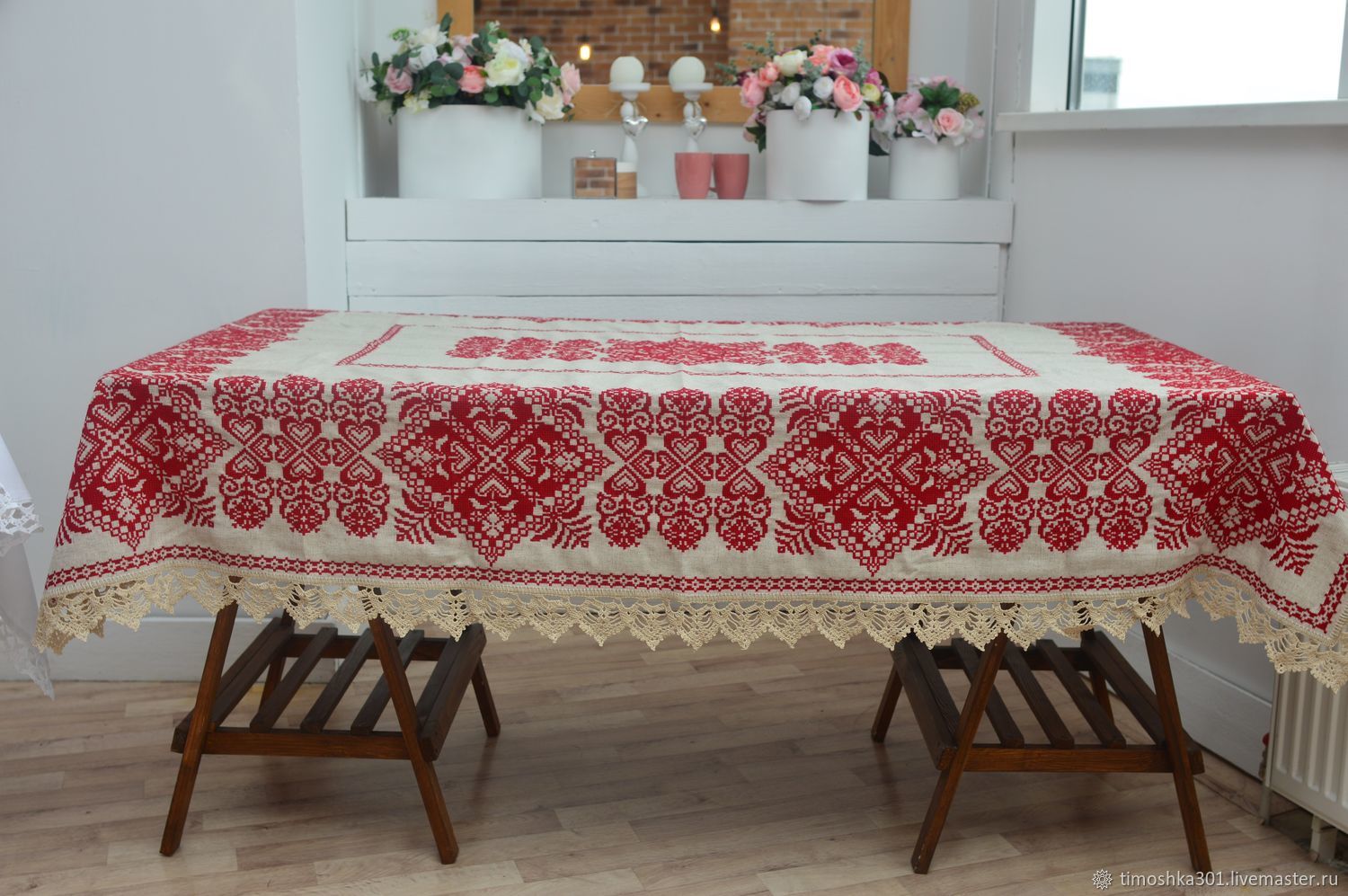 татарская скатерть на стол