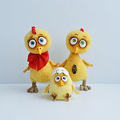 Куклы и игрушки handmade. Livemaster - original item what a bunch of chickens. Handmade.