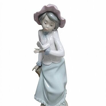 Винтаж ручной работы. Ярмарка Мастеров - ручная работа Винтаж: Nao by lladro статуэтка фарфор Испания редкая. Handmade.