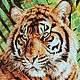 Картина янтарная: Благородный тигр 10800023. Картины. Балтамбер (Янтарь Балтики) (baltamber). Интернет-магазин Ярмарка Мастеров.  Фото №2