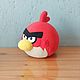  Ред (персонаж серии игр Angry Birds). Мягкие игрушки. Янкины забавы (Виктория) (vikazabava). Ярмарка Мастеров.  Фото №4