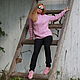 Merino wool jumper ' Braids'. Jumpers. gallery Korban Sofia. Online shopping on My Livemaster.  Фото №2