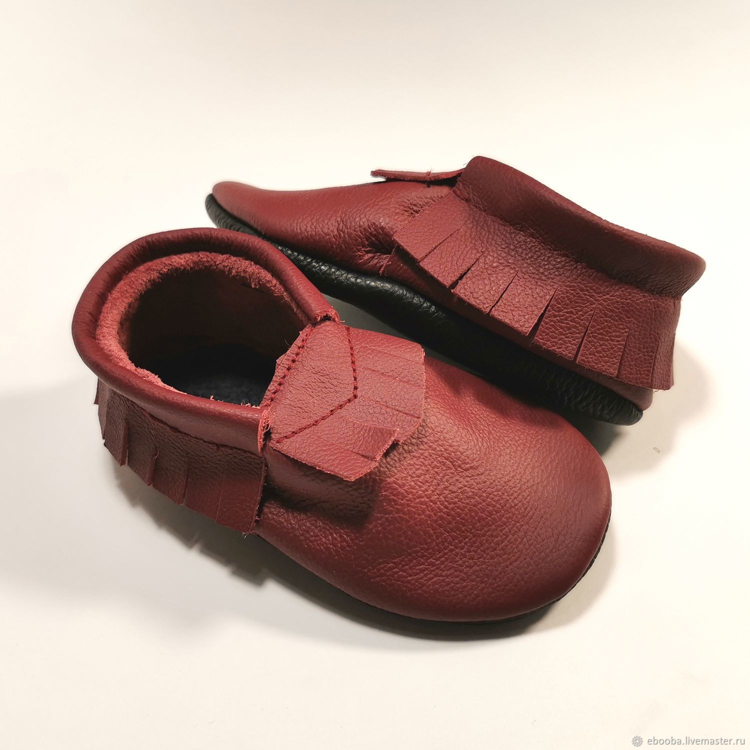 baby leather moccasin shoes