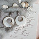Серьги с натуральным перламутром, серьги для невесты, С-119_s. Серьги. Leteria. Ярмарка Мастеров.  Фото №4