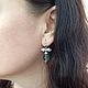 Earrings in the style of the 18th century '-You will go to the ball?'. Earrings. Ekart Ekaterina Dmitrieva. Online shopping on My Livemaster.  Фото №2