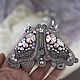 Embroidered brooch Moth Pink. Brooches. VeninnaS. My Livemaster. Фото №4