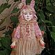 Тедди долл Зая розовая. Тедди Долл. Люлюкины куклы (lyulyukindolls). Интернет-магазин Ярмарка Мастеров.  Фото №2