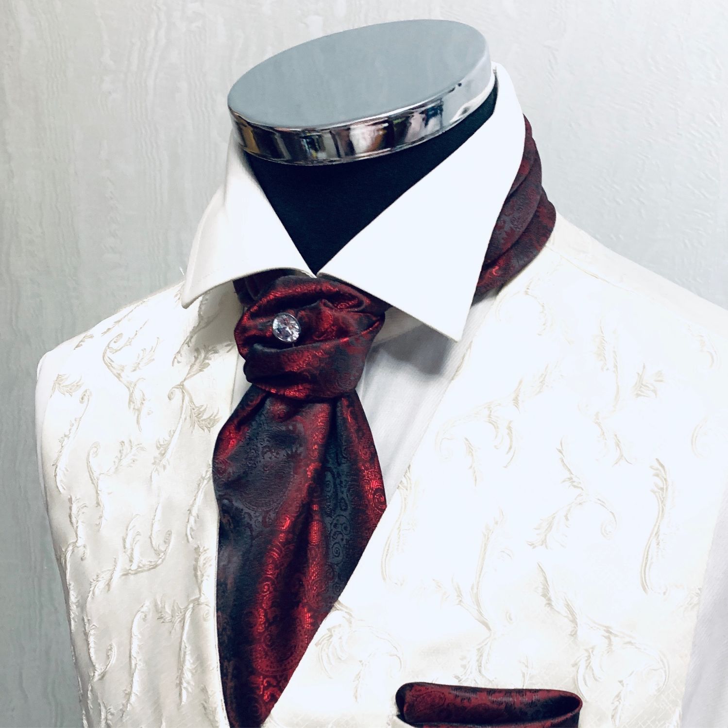 Мужской платок галстук