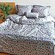 Order Leaves cotton bedding. Daria. Unique linen bedding sets. Livemaster. . Bedding sets Фото №3