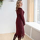 Вечернее платье "Кармен". Платья. Marinashkniting. Ярмарка Мастеров.  Фото №4