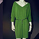 Knitted dress 'Lime', Dresses, Moscow,  Фото №1