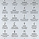 Perth runa amuleto de plata de doble cara, runas. Amulet. Norse Rune Amulet. Ярмарка Мастеров.  Фото №6